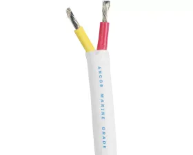 Ancor Safety Duplex Cable - 12/2 AWG - Red/Yellow - Round - 500