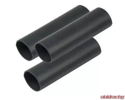 Ancor Heavy Wall Heat Shrink Tubing - 3/4" x 6" - 3-Pack - Black - 326106