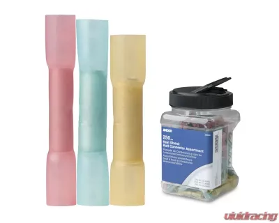 Ancor Heat Shrink Butt Connector Multi-Pack - 250-Piece - Jar - 309000