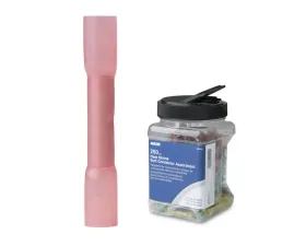 Ancor 22-18 AWG Heat Shrink Butt Connector - 250-Pieces - Jar