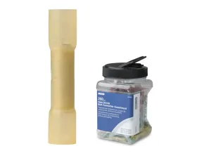 Ancor 12-10 AWG Heat Shrink Butt Connector - 250-Pieces - Jar