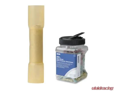 Ancor 12-10 AWG Heat Shrink Butt Connector - 250-Pieces - Jar - 309201