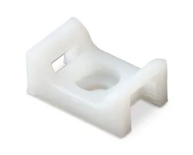 Ancor Cable Tie Mount - Natural - #8 Screw - 100 Pieces Per Bag