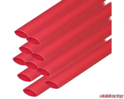 Ancor Heat Shrink Tubing 3/16" x 12" - Red - 10 Pieces - 302624