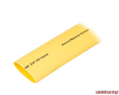Ancor Heat Shrink Tubing 3/4" x 48" - Yellow - 1 Piece - 306948