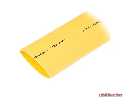 Ancor Heat Shrink Tubing 1" x 48" - Yellow - 1 Pieces - 307948