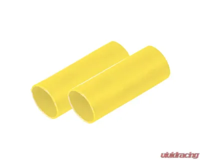 Ancor Battery Cable Adhesive Lined Heavy Wall Battery Cable Tubing (BCT) - 1" x 6" - Yellow - 2 Pieces - 327906