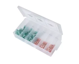 Ancor Heat Shrink Universal Speaker Connector Kit f/22-18/16-14 - Assorted 90 Piece