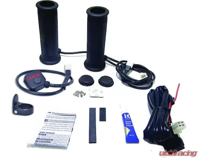 Koso 5 Level Thumb and Hand Throttle Heated Grips - AM10712G