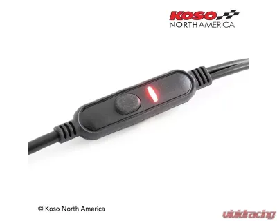 Koso X-Claws USB Power Source Heated Clip-On With Low Hi Switch - AX120000