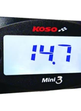 Koso MINI 3 Narrow Band Air/Fuel Ratio Meter                                     - BA003211 - Image 3