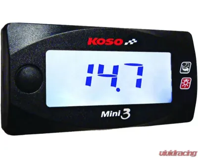 Koso MINI 3 Narrow Band Air/Fuel Ratio Meter - BA003211