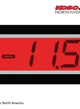 Koso Wideband Air and Fuel Ratio Meter                                     - BA004068 - Image 3