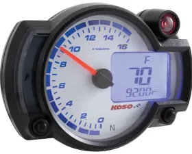 Koso RX-2NR 16 000 RPM GP Style Tachometer