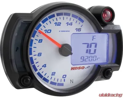 Koso RX-2NR 16 000 RPM GP Style Tachometer - BA015000