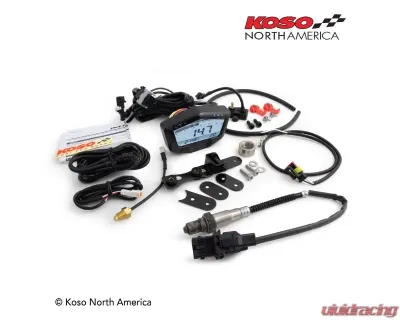 Koso X-2 Boost Gauge With Wideband Air/fuel Ratio and Temperature - BA029001