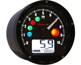Koso TNT-01 Black Multifunction Meter
