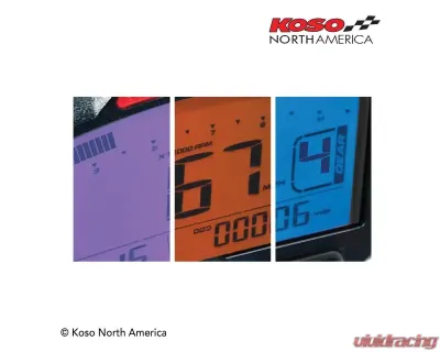 Koso DB-03R Multifunction Meter - BA038000