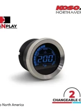 Koso HD-02OT Black Oil Temperature Meter Harley Davidson 2004-2013                                     - BA050510 - Image 2