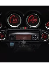 Koso HD-02 Silver 6 Pieces Gauge Kit Harley Davidson 2004-2013                                     - BA050905 - Image 3