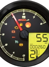 Koso HD-04 4 Inch Black Multifunction Meter Harley Davidson XL1200X Forty-Eight 2019                                     - BA051231 - Image 3
