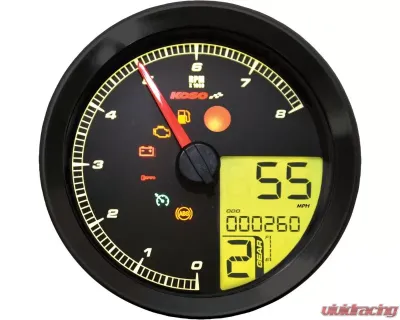 Koso HD-04 4 Inch Black Multifunction Meter Harley Davidson XL1200X Forty-Eight 2019 - BA051231