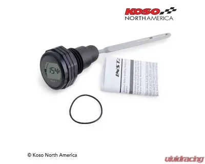 Koso Black HD Oil Dipstick Harley Davidson 2007-2016 - BA053001