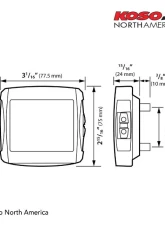 Koso XR-01S Street version Speedometer                                     - BB026001 - Image 2