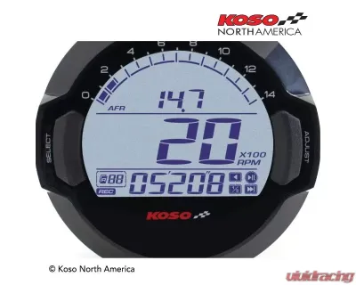 Koso DL-03A Air/Fuel Ratio And RPM Data Logger With 6 Feet Cable - BB642W30