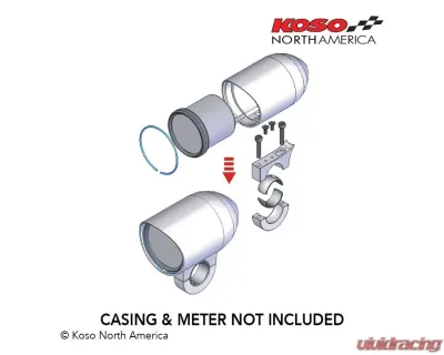 Koso 1.25 Inch Bullet Casing Handle Bar - BE550M18