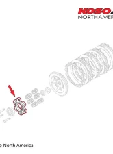 Koso Clutch Enhanced Lifter Plate Honda MXS125 Grom 2013-2019                                     - FA623K00 - Image 2