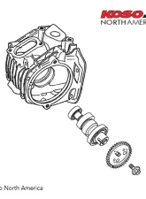 Koso Performance Camshaft Honda MSX125 Grom 2013-2018                                     - MM623002 - Image 3