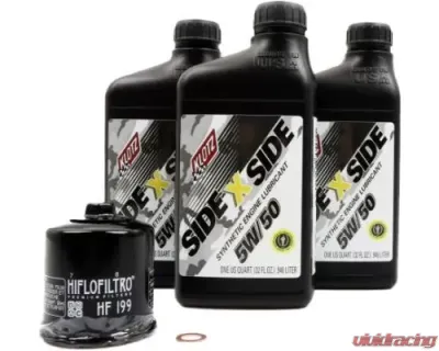 Klotz 5W50 Side x Side Oil Change Kit Polaris RZR Pro XP | RZR XP Turbo 2019-2023 - KU-102
