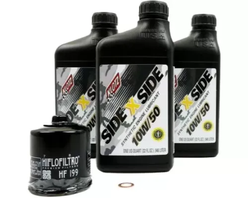 Klotz 10W50 Side x Side Oil Change Kit Polaris RZR Pro XP | RZR XP Turbo 2019-2023 - KU-103