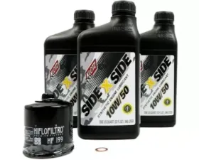 Klotz 10W50 Side x Side Oil Change Kit Polaris RZR Pro XP | RZR XP Turbo 2019-2023