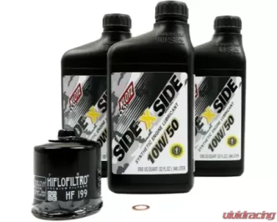 Klotz 10W50 Side x Side Oil Change Kit Polaris RZR Pro XP | RZR XP Turbo 2019-2023 - KU-103
