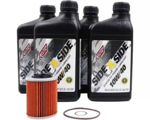 Klotz 10W40 Side x Side Oil Change Kit Can-Am Maverick X3 2017-2023 - KU-104