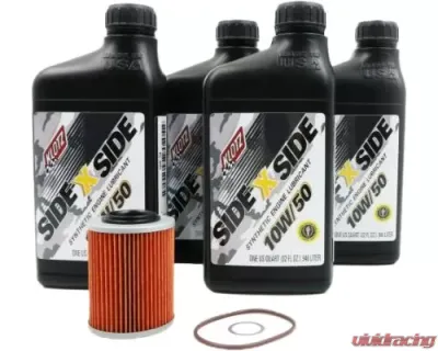 Klotz 10W50 Side x Side Oil Change Kit Can-Am Maverick X3 2017-2023 - KU-105