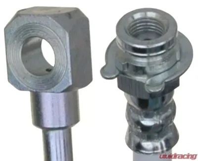 Raybestos Brakes Brake Hose Front Right BH38665 - BH38665
