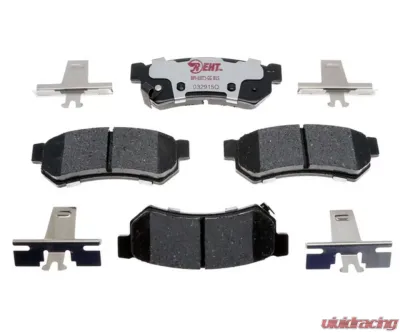 Raybestos Element3 Hybrid Brake Pad Set Chevrolet Spark Rear 2015 EHT1739H - EHT1739H