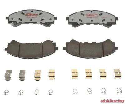 Raybestos Element3 Hybrid Brake Pad Set Ford Ranger Front 2019-2020 EHT2216H - EHT2216H