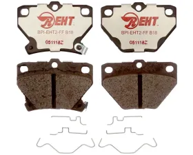 Raybestos Element3 Hybrid Brake Pad Set Rear EHT823H
