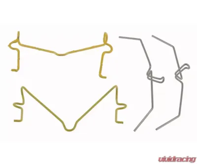 Raybestos R-Line Disc Brake Hardware Kit Toyota Front H15601A - H15601A