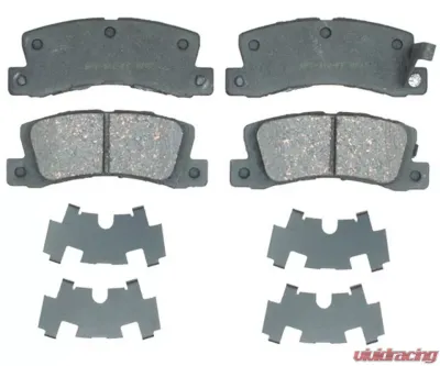 Raybestos Element3 Ceramic Brake Pad Set Toyota Celica Rear 1996-1999 PGD685C - PGD685C