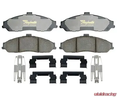 Raybestos Brakes Raybestos AT Overstock Ceramic Brake Pad Set - ATD731AC