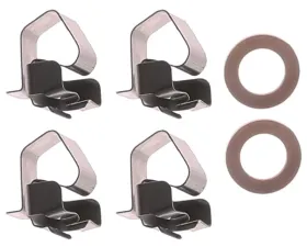 Raybestos R-Line Reman Semi-Loaded Coated Caliper & Bracket Assy FRC11896C