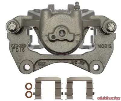 Raybestos R-Line Reman Semi-Loaded Coated Caliper & Bracket Assembly Kia Front Left 2010-2013 2.4L 4-Cyl FRC12532C - FRC12532C