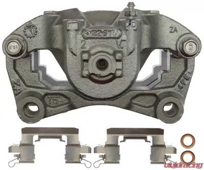 Raybestos R-Line Reman Semi-Loaded Coated Caliper & Bracket Assembly Nissan Front Right FRC12610C - FRC12610C