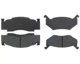 Raybestos Brakes Raybestos E3 Overstock Organic Brake Pad Set