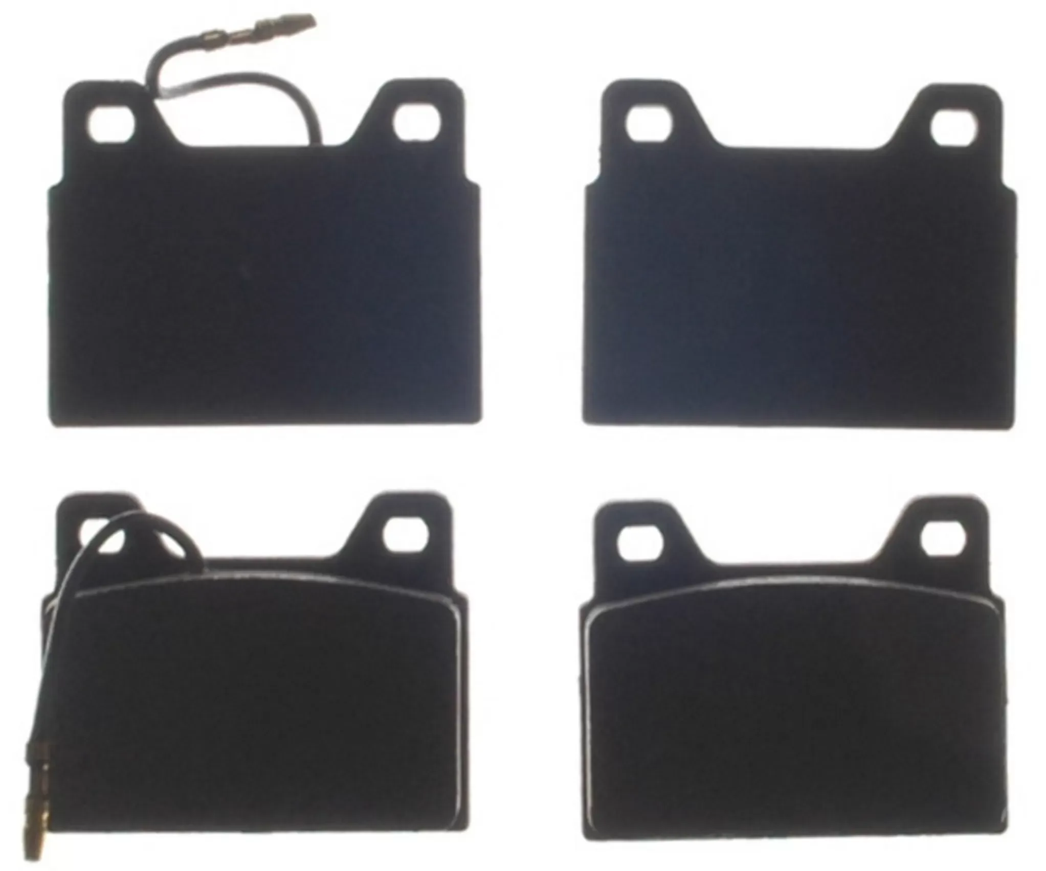 Raybestos Brakes Raybestos Service Grade Organic Brake Pad Set - SGD157
